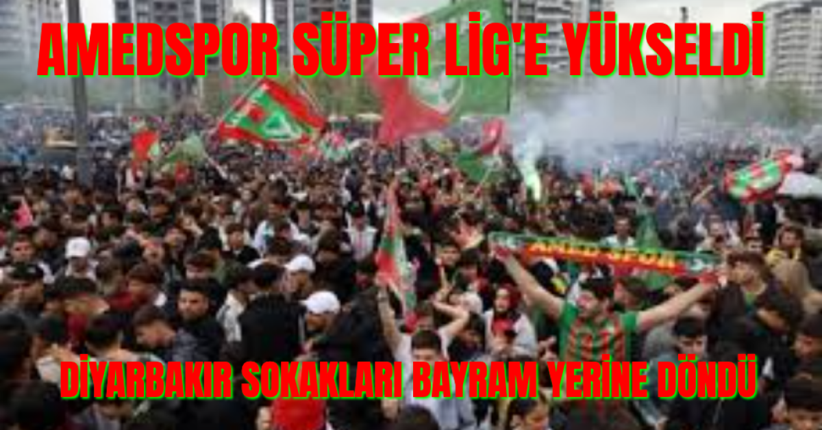 Iğdır Deplasmanından 3-3 Beraberlikle Dönen Amedspor Süper Lig'e Yükselen İkinci Takım Oldu