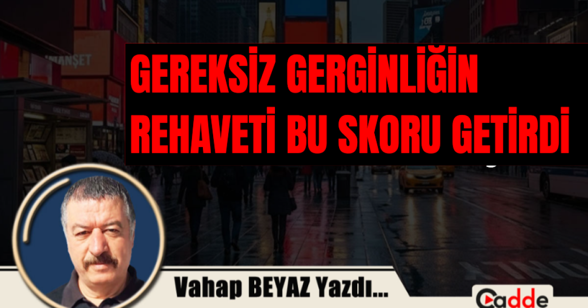 Gereksiz Gerginliğin Rehaveti, Bu Skoru Getirdi