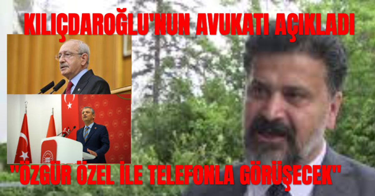 Celal Çelik'den Açıklama: Kılıçdaroğlu, Özel'i Arayacak