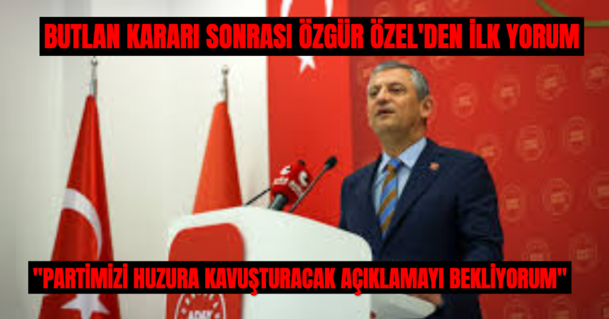 Özgür Özel Sert Çıktı: Partimizi Huzura Kavuşturacak Açıklama Bekliyorum!